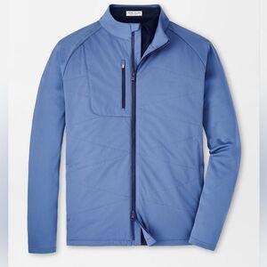 Peter Millar Merge Hybrid Jacket MF24EZ10 Men’s XXL Astral Blue NWT $245